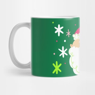 Christmas Cute Santa Claus - Vintage Kris Kringle Merry Christmas Happy Holidays Mug